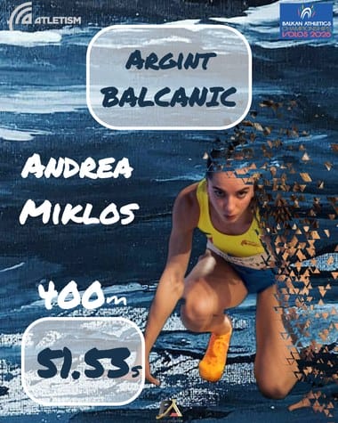 Știri de azi | Atletism: Andrea Mikloş s-a calificat la Campionatele Mondiale, în proba de 400 metri - Știri de azi | 