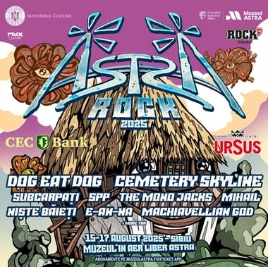 Știri de azi | ASTRA Rock 2025 – Dog Eat Dog şi Cemetery Skyline, noile nume de pe afiş - Știri de azi | 