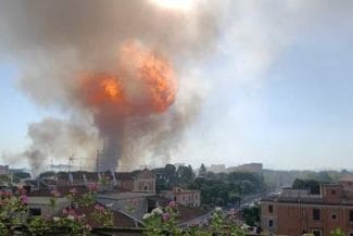 benzinarie-romajpg - Știri de azi Știri de azi | O benzinărie a explodat în Roma, mai multe persoane sunt rănite – VIDEO - Știri de azi |