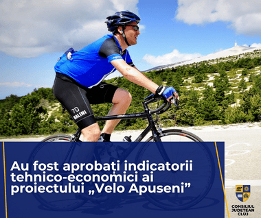 cartolina-velo-apusenipng - Știri de azi Știri de azi | Consiliul Judeţean Cluj a aprobat indicatorii tehnico-economici ai proiectului „Velo Apuseni”. Pistele de biciclete construite în judeţ în cadrul proiectului vor însuma peste 113 kilometri - Știri de azi |