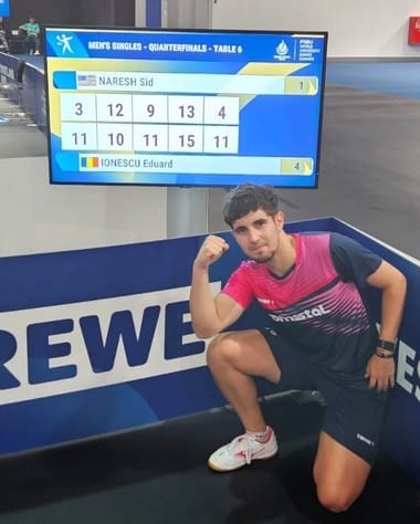 Știri de azi | Tenis de masă: Eduard Ionescu şi-a asigurat a doua medalie la Jocurile Mondiale Universitare de Vară - Știri de azi | 