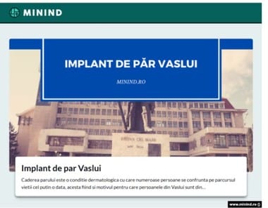 Știri de azi | Europa Liberă – Implant de păr la Vaslui sau tratamente contra viermilor intestinali – ”oportunităţi de afaceri” promovate de site-urile ambasadelor României - Știri de azi | 