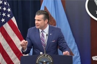hegseth-capturajpg - Știri de azi Știri de azi | Şeful Pentagonului, Pete Hegseth, a invocat în mod fals lipsa armelor pentru a opri livrările către Ucraina, acuză democraţii - Știri de azi |
