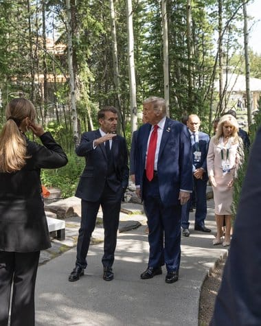 macron-trumpjpg - Știri de azi Știri de azi | Pentru Trump, declaraţiile lui Macron despre recunoaşterea statului palestinian „nu au prea multă greutate” - Știri de azi |