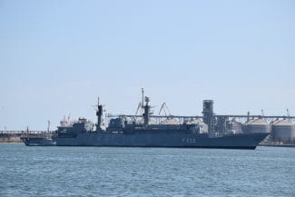 media-175317678127016400jpg - Știri de azi Știri de azi | Fregata ‘Regina Maria’ s-a întors în portul militar Constanța după exercițiul BREEZE 25 - Știri de azi |