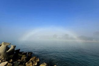 media-175344035932388600jpg - Știri de azi Știri de azi | FOTO Apariție miraculoasă pe cerul României! Un arc alb misterios, vizibil de pe litoralul românesc: ‘Este un legământ, o promisiune. Vor urma vremuri mai bune’ - Știri de azi |