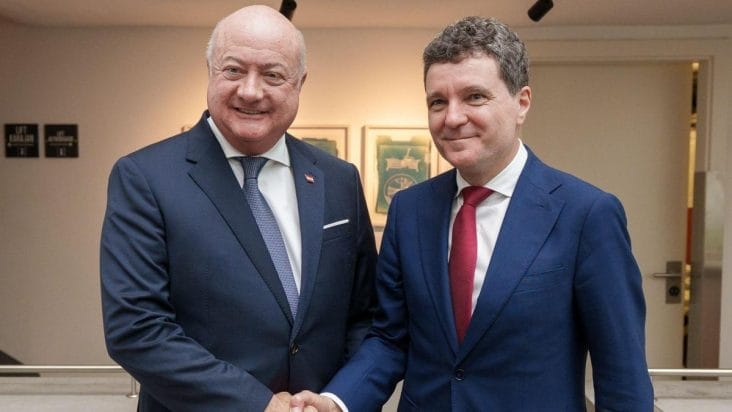 media-175354936249815200jpeg - Știri de azi Știri de azi | Interes pentru a deschide un nou capitol în relaţia dintre România și Austria, după întrevederea șefului statului cu cancelarul Austriei - Știri de azi |