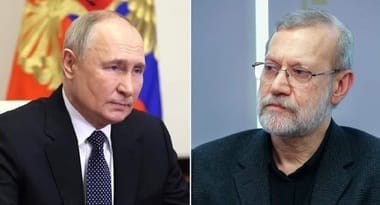 putin-larijani-twjpg - Știri de azi Știri de azi | Putin l-a primit pe un consilier al lui Khamenei şi au discutat despre dosarul nuclear iranian - Știri de azi |