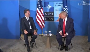 rutte-trump-daddyjpg - Știri de azi Știri de azi | Agenda diplomatică a SUA este dominată, luni, de discuţii despre Ucraina care au loc la Kiev şi Washington. Trump a promis că va face un „anunţ important” - Știri de azi |
