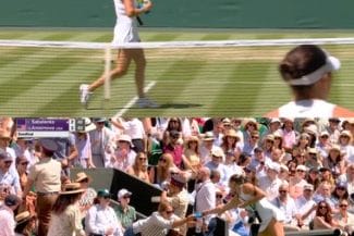 Știri de azi | Tenis: Canicula a revenit la Wimbledon. Aryna Sabalenka le-a oferit apă şi gheaţă fanilor la Terenul Central - Știri de azi | 