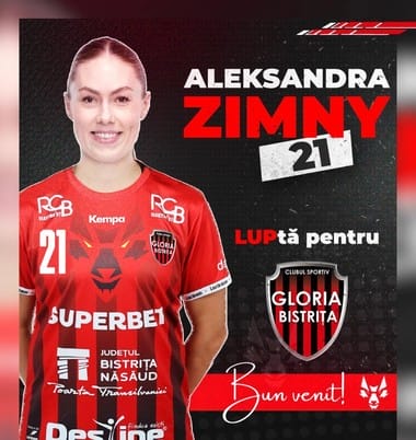 Știri de azi | Handbal feminin: Interul Aleksandra Zimny, noul transfer al echipei Gloria Bistriţa - Știri de azi | 