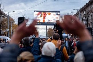 ilan-sor-protest-nmjpg - Știri de azi Știri de azi | R. Moldova: Proteste neautorizate ale adepţilor lui Ilan Şor. Poliţia a reţinut 69 de persoane - Știri de azi |