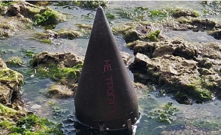 media-175664965888127100png - Știri de azi Știri de azi | Panică pe litoralul românesc: O sferă metalică cu inscripții rusești a fost găsită în apă. Turiștii au fost evacuați - Știri de azi |