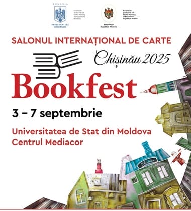 afis-bookfest-chisinau-2025jpg - Știri de azi Știri de azi | Institutul Cultural Român participă la ediţia 2025 a Salonului Internaţional de Carte Bookfest Chişinău - Știri de azi |