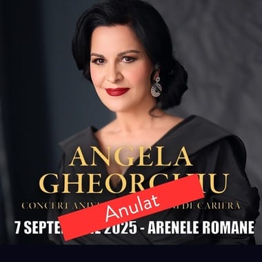 Știri de azi | Concertul aniversar „Angela Gheorghiu – 35 de ani de excelenţă” a fost anulat/ Spectatorii pot preschimba biletele gratuit - Știri de azi | 