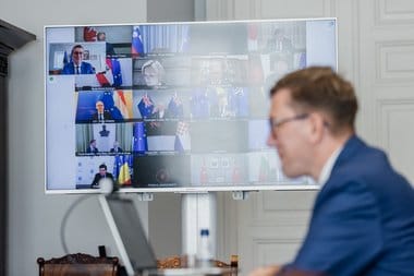 kristen-michal-estoniajpg - Știri de azi Știri de azi | Estonia activează articolului 4 din Tratatul NATO în legătură cu incidentul avioanelor de vânătoare ruseşti. The Guardian: Reacţie interesantă din partea ministrului apărării din Lituania - Știri de azi |