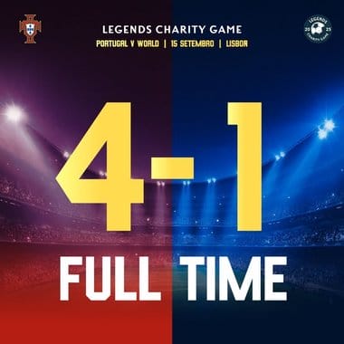 Știri de azi | Legendele Portugaliei, conduse de Luis Figo, au învins Legendele Lumii, scor 4-1, într-un meci caritabil. În echipa Legendelor Lumii s-a aflat şi Gheorghe Hagi – VIDEO - Știri de azi | 