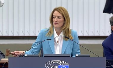 presedinta-parlamentului-european-roberta-metsola-capturajpg - Știri de azi Știri de azi | Scandal în Parlamentul European, după ce a fost refuzat un minut de reculegere pentru Charlie Kirk - Știri de azi |