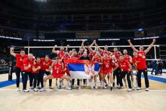 serbia-gianijpg - Știri de azi Știri de azi | Volei masculin: Serbia, cu antrenorul Giani Creţu pe bancă, învinge Brazilia la CM şi se califică în optimi - Știri de azi |