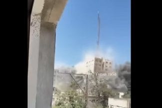 Știri de azi | Israelul a distrus un nou bloc-turn din oraşul Gaza – VIDEO - Știri de azi | 