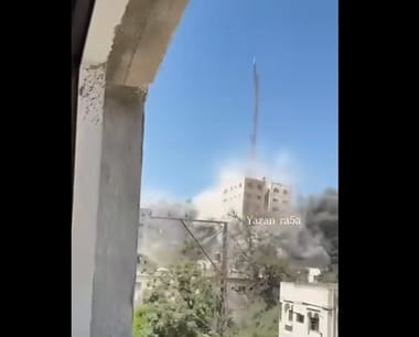 Știri de azi | Israelul a distrus un nou bloc-turn din oraşul Gaza – VIDEO - Știri de azi | 