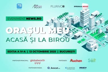 Știri de azi | Primari şi viceprimari din marile oraşe participă la evenimentul premium News.ro “Oraşul Meu, acasă şi la birou” – ediţia a IV-a - Știri de azi | 