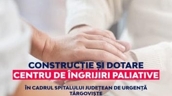 Știri de azi | Dâmbovița: Nou Centru de Îngrijiri Paliative la Gura Ocniței | Centru de Îngrijiri Paliative Gura Ocniței – proiect medical finanțat din fonduri europene, județul Dâmbovița