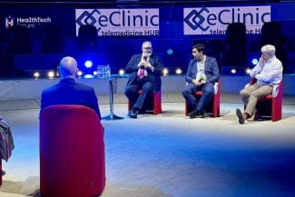 ICI Bucuresti HealthTech Forum - Știri de azi Știri de azi | ICI București HealthTech Forum 2025: Digitalizarea sănătății | Adrian-Victor Vevera, director ICI București, vorbind la HealthTech Forum despre digitalizarea sistemului medical din România