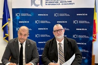 Știri de azi | Memorandum ICI București – Unifarm pentru digitalizarea sănătății | Adrian-Victor Vevera (ICI București) și Adrian-Marius Dobre (Unifarm) semnează memorandum pentru digitalizarea sistemului sanitar din România