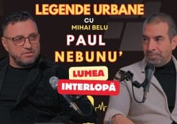 Paul Nebunu’ și Mihai Belu în podcastul Legende Urbane discutând despre lumea interlopă a anilor ’90