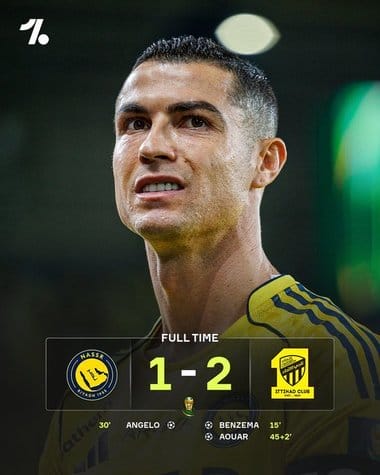 al-nassrjpg - Știri de azi Știri de azi | Cristiano Ronaldo şi Al-Nassr, eliminaţi în optimile Cupei Regelui Arabiei Saudite de Al-Ittihad - Știri de azi |
