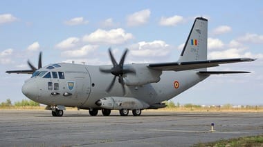 avion-militarjpg - Știri de azi Știri de azi | UPDATE – Nouă misiune de evacuare aeriană din Israel, realizată de o aeronavă militară a Forţelor Aeriene Române / Este al zecelea zbor umanitar realizat de România - Știri de azi |