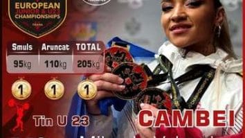 Știri de azi | Mihaela Cambei este triplă campioană europeană de tineret U23, la categoria 53 kg - Știri de azi | 