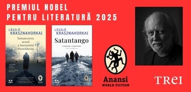 comunicat-anansi-nobel-literar2025jpg - Știri de azi Știri de azi | Cărţile scriitorului László Krasznahorkai, laureatul Premiului Nobel pentru Literatură pe anul 2025, au fost traduse în România la Editura Trei - Știri de azi |