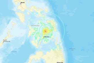 Știri de azi | Cinci morţi după ce un cutremur puternic a lovit centrul Filipinelor. Curentul electric a fost întrerupt, clădirile şi drumurile au fost avariate, în timp ce echipele de salvare caută victime - Știri de azi | 