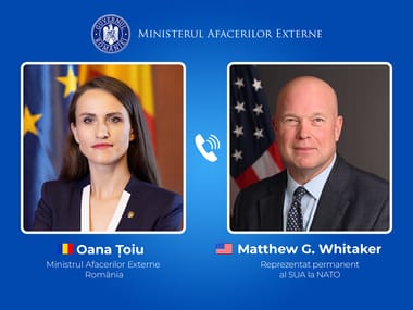 g4mm4-jwmaac673jpg - Știri de azi Știri de azi | Oana Ţoiu anunţă că a discutat cu ambasadorul SUA la NATO: Dincolo de orice decizie individuală punctuală, ambasadorul şi cu mine împărtăşim aceeaşi înţelegere privind importanţa pe care românii o acordă relaţiei dintre România şi Statele Unite - Știri de azi |