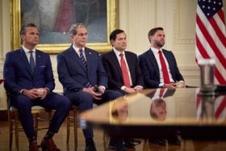 hegseth-bessent-rubio-vance-presidentjpg - Știri de azi Știri de azi | NYT: Tot mai mulţi oficiali ai administraţiei Trump se mută în reşedinţe militare din zona Washingtonului - Știri de azi |