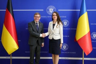 Știri de azi | Ministrul de Externe, întrevedere cu ministrul federal al afacerilor externe al Germaniei, Johann Wadephul / Ţoiu a apreciat participarea Forţelor Aeriene Germane la misiunile de Poliţie Aeriană Întărită în România, în cooperare cu militarii români - Știri de azi | 