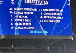 Știri de azi | Diogo Jota, omagiat de Eintracht Frankfurt înaintea meciului cu Liverpool, din Liga Campionilor - Știri de azi - Page 43 | 