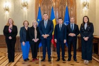 nicusor-dan-delegatie-aujpg - Știri de azi Știri de azi | Nicuşor Dan, întrevedere cu preşedintele Camerei Reprezentanţilor din Australia: Discuţiile, consistente, s-au axat pe extinderea cooperării în domeniile securităţii, energetic şi al contracarării ameninţărilor hibride - Știri de azi |