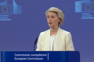 ursula-von-der-leyen-buget-capturajpg - Știri de azi Știri de azi | UPDATE – Ursula von der Leyen a câştigat în Parlamentul European cu un sprijin mai larg decât era de aşteptat. Cele două moţiuni de cenzură au picat cu un vot covârşitor - Știri de azi |