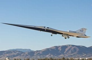 x-59jpg - Știri de azi Știri de azi | SUA au procedat la un prim zbor de testare a avionului supersonic silenţios X-59 - Știri de azi |