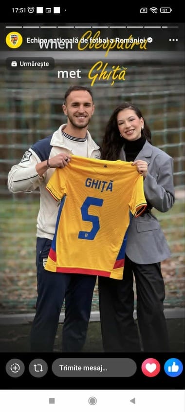 cleopatrajpg - Știri de azi Știri de azi | Cleopatra l-a întâlnit pe Ghiţă la portiţă: Artista Cleopatra Stratan s-a întâlnit cu portarul echipei naţionale Virgil Ghiţă – VIDEO - Știri de azi |