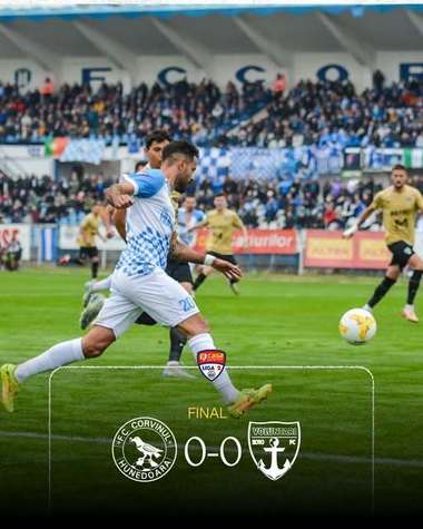 corvinuljpg - Știri de azi Știri de azi | Liga 2: Liderul Corvinul, remiză cu FC Voluntari, scor 0-0 - Știri de azi |