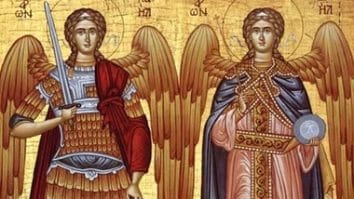 Știri de azi | Creştinii îi sărbătoresc sâmbătă pe Sfinţii Arhangheli Mihail şi Gavril. În credinţa populară, sunt consideraţi păzitorii oamenilor de la naştere şi până la moarte - Știri de azi | 