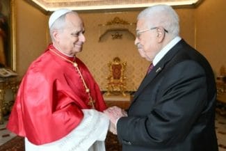 leon-mahmoud-abbas-afpjpg - Știri de azi Știri de azi | Mahmoud Abbas, primit pentru prima oară de către Papa Leon al XIV-lea - Știri de azi |