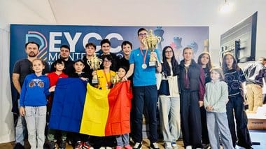 Știri de azi | Şah: Performanţă fantastică pentru România la Campionatul European de tineret. Vladimir Cnejev a câştigat medalia de argint - Știri de azi | 