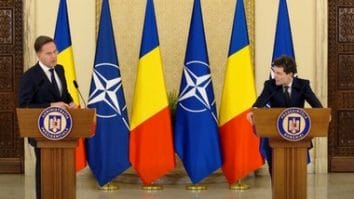 Știri de azi | Mark Rutte: Lucrăm foarte intens împreună, colectiv, pentru a oferi orice apărare, inclusiv împotriva ameninţărilor hibride / Nicuşor Dan: Trebuie să colaborăm, să ne împărtăşim experienţele faţă de această ameninţare care este relativ nouă - Știri de azi | 