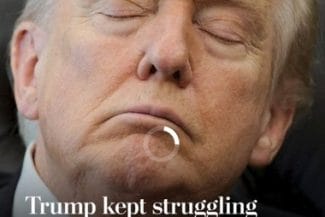 trump-adormitjpg - Știri de azi Știri de azi | Imagini cu Trump care pare să-şi ţină cu greu ochii deschişi în timpul unui eveniment în Biroul Oval s-au viralizat pe reţelele sociale – VIDEO, FOTO - Știri de azi |