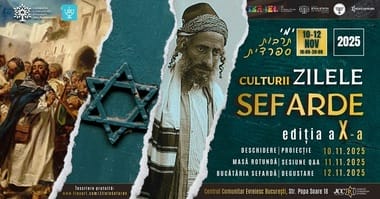 Știri de azi | Festivalul Zilele Culturii Sefarde va avea loc între 10 şi 12 noiembrie, la Bucureşti - Știri de azi | 